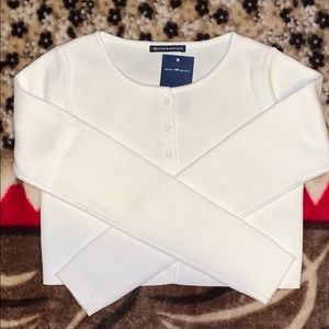 NWT Brandy Melville Athelia Knit Top